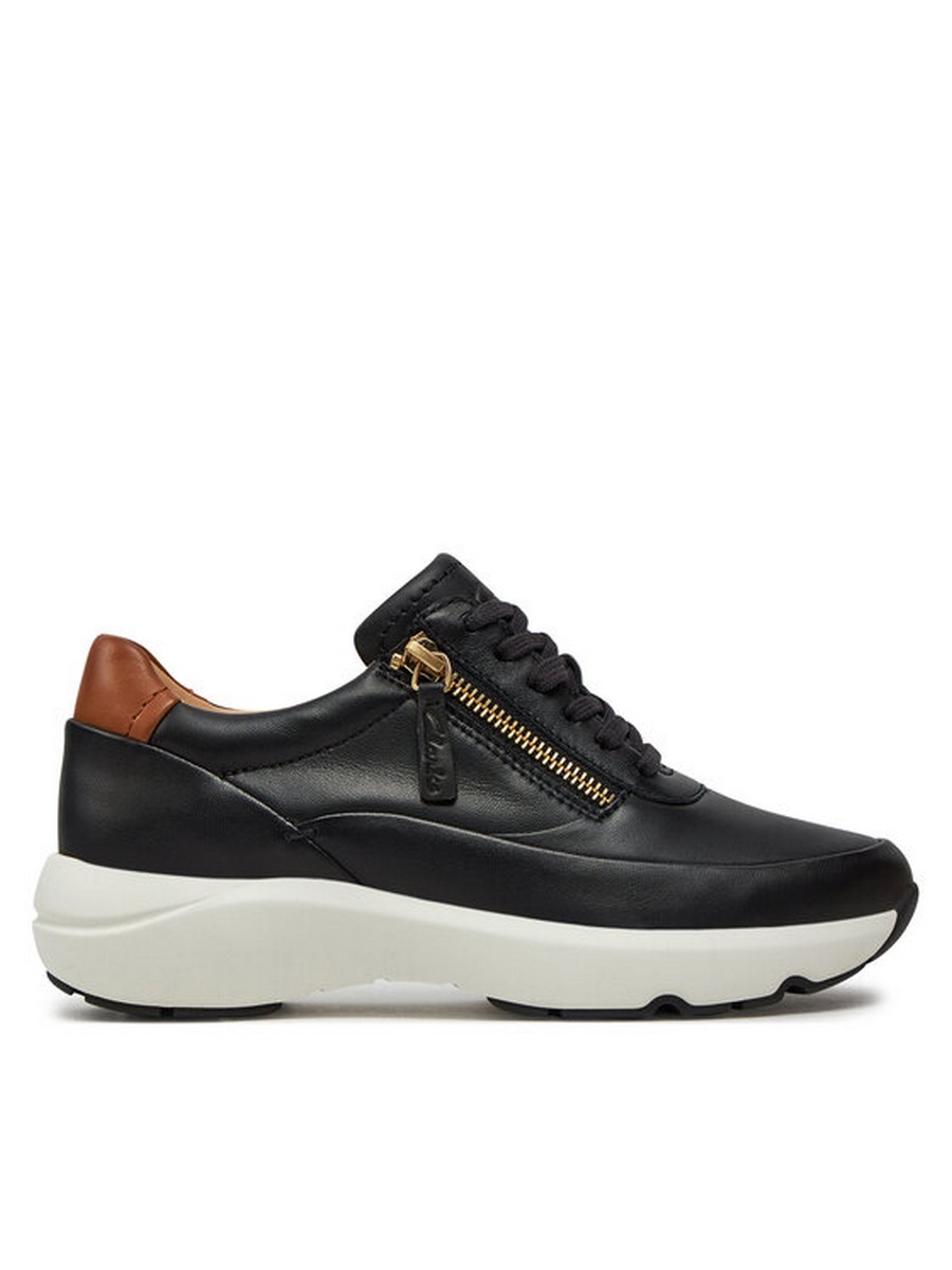 

Кроссовки женские Clarks Tivoli Zip 26176648 черные 37 EU, Черный, Tivoli Zip 26176648