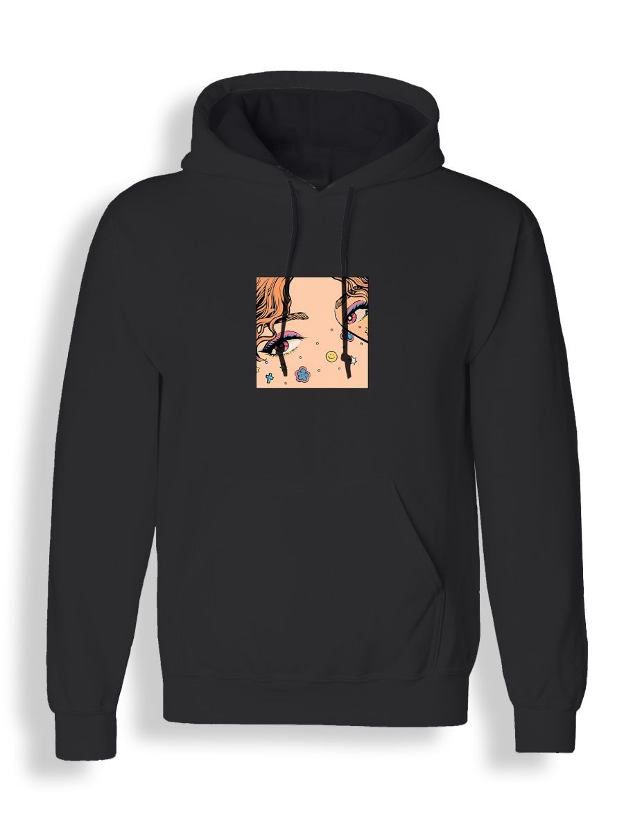 

Худи унисекс СувенирShop Девушка/Аниме/Японский стиль 28 черное 4XL, "Девушка/Аниме/Японский стиль" 28