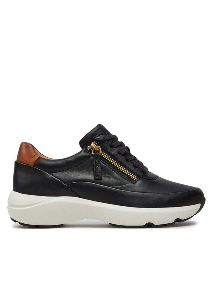 

Кеды женские Clarks Tivoli Zip 26176648 черные 39.5 EU, Черный, Tivoli Zip 26176648