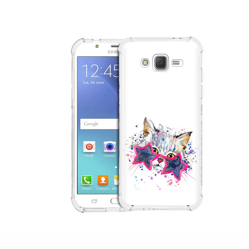 

Чехол MyPads Tocco для Samsung Galaxy J5 (2015) звездные очки (PT15272.579.353), Прозрачный, Tocco