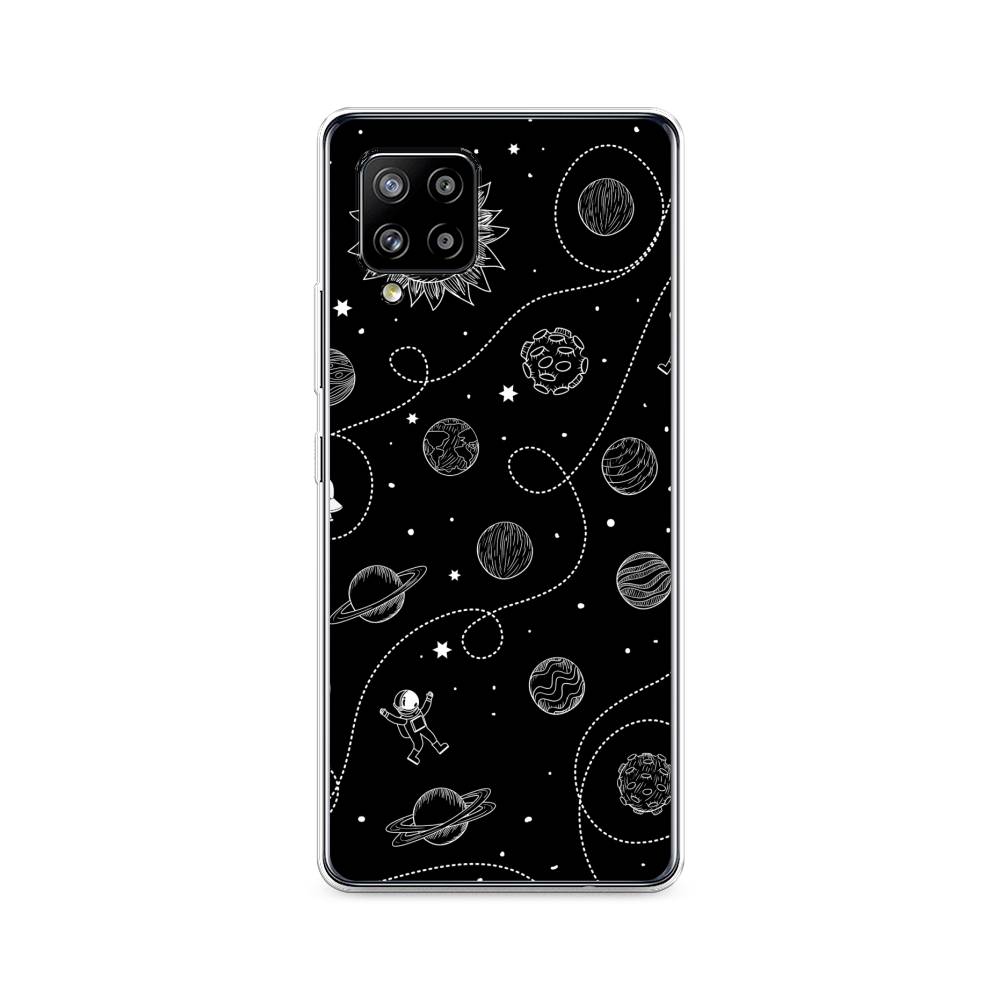 

Чехол Awog на Samsung Galaxy A42 / Самсунг A42 "В невесомости", Разноцветный, 2101750-4