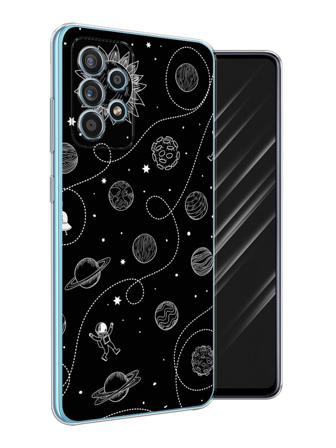 

Чехол Awog на Samsung Galaxy A52 / Самсунг A52 "В невесомости", Разноцветный, 2102450-4