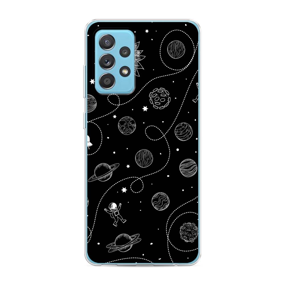 

Чехол Awog на Samsung Galaxy A52s / Самсунг A52s "В невесомости", Разноцветный, 2106550-4