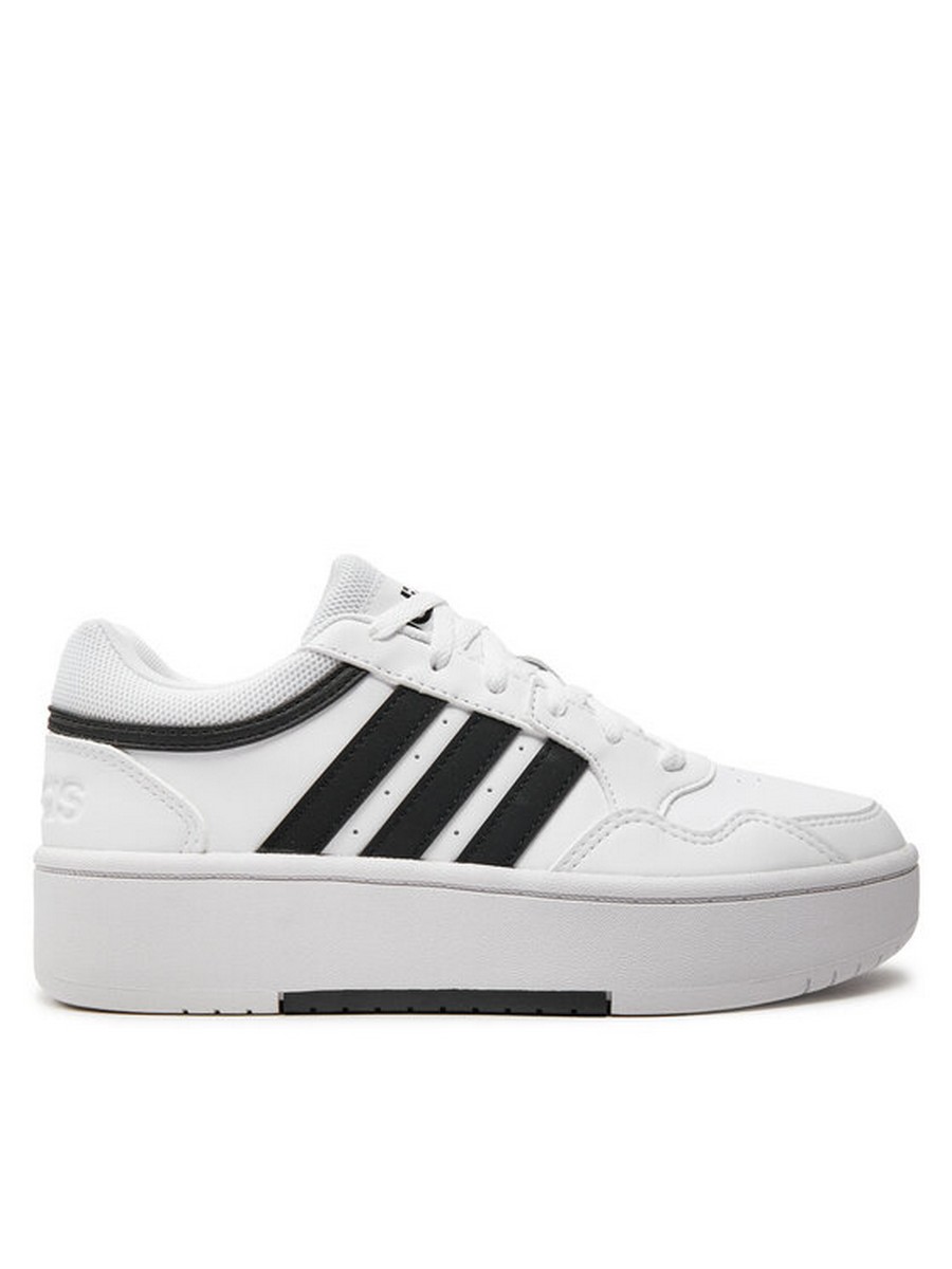 

Кеды женские Adidas Hoops 3.0 Bold IG6115 белые 37 1/3 EU, Белый, Hoops 3.0 Bold IG6115