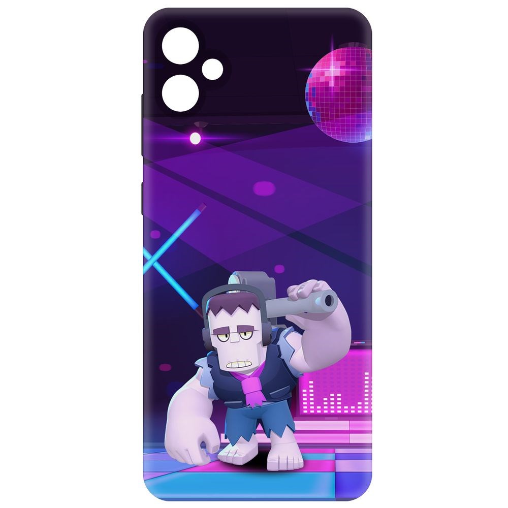 

Чехол-накладка Krutoff Soft Case Brawl Stars - Фрэнк для Samsung Galaxy A05 черный