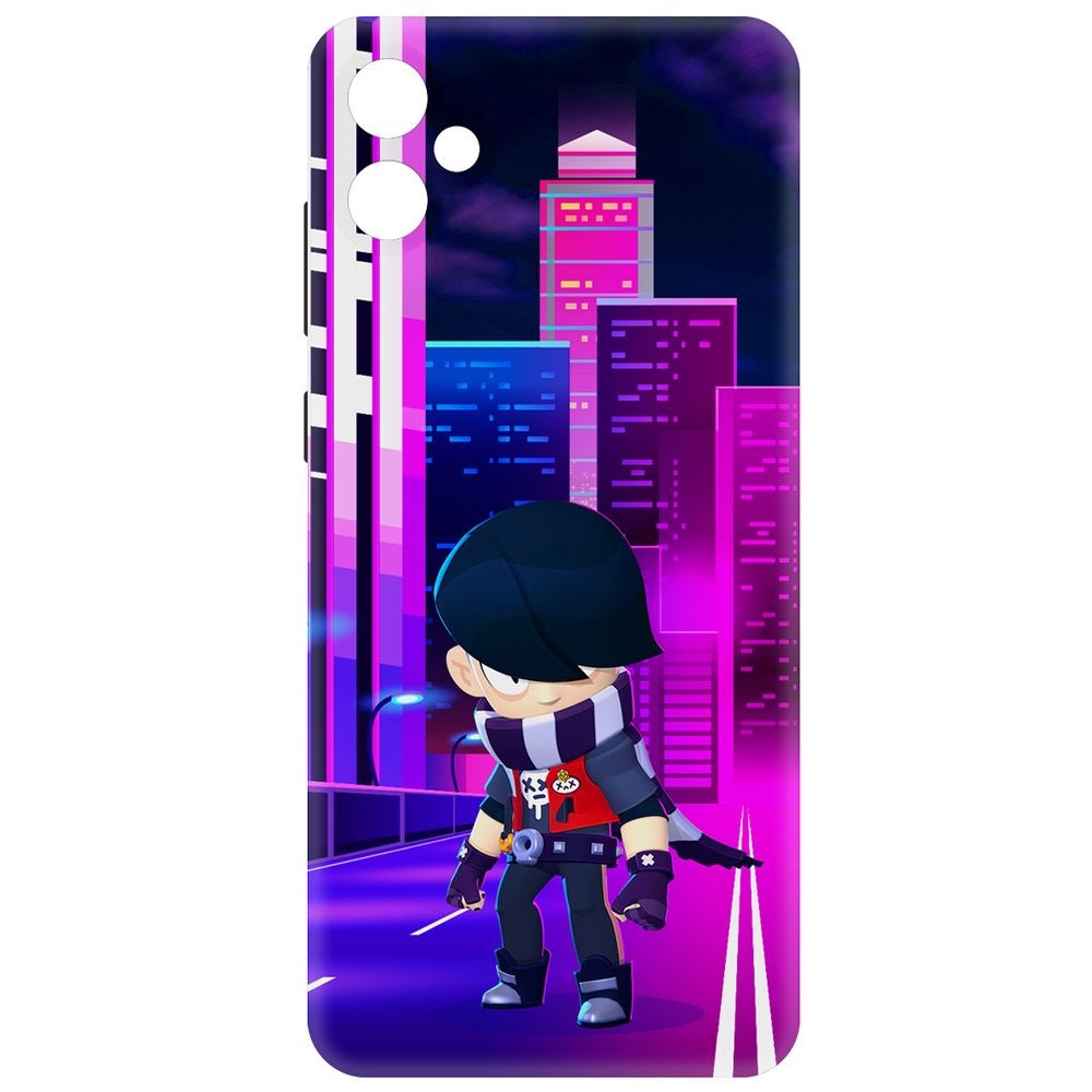 

Чехол-накладка Krutoff Soft Case Brawl Stars - Эдгар для Samsung Galaxy A05 черный