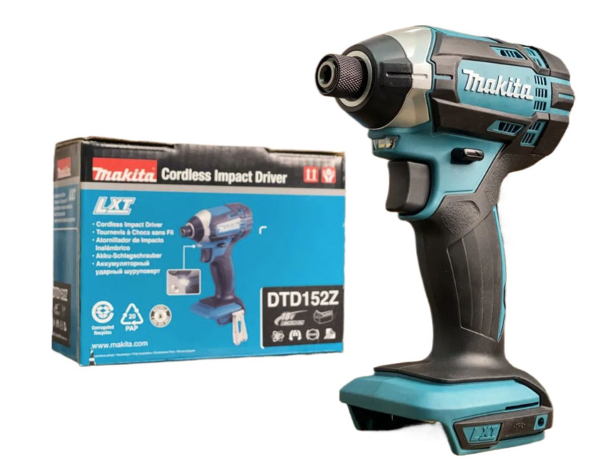 

Аккумуляторный импульсный винтоверт Makita DTD152Z 91900173
