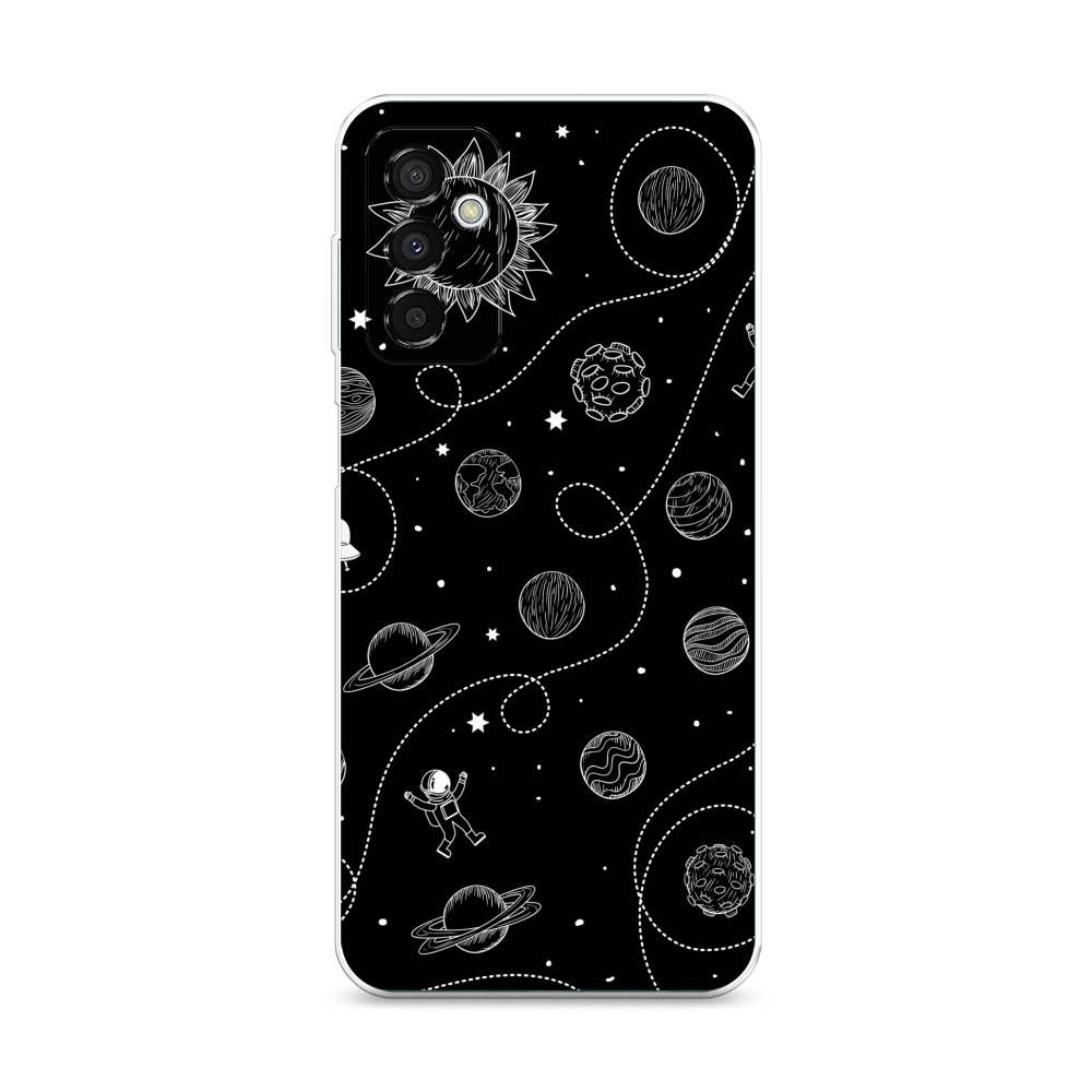 

Чехол Awog на Samsung Galaxy M23 5G / Самсунг M23 5G "В невесомости", Разноцветный, 2105550-4