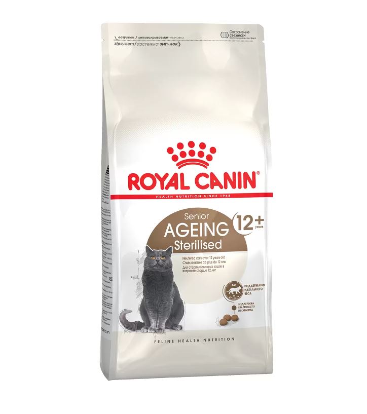 

Сухой корм для кошек Royal Canin Sterilised +12 для стерилизованных 2 кг