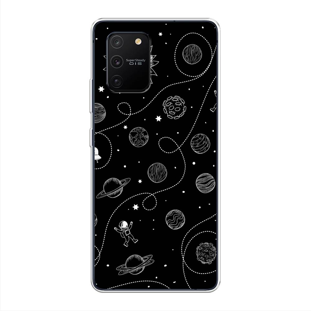 

Чехол Awog на Samsung Galaxy S10 Lite / Самсунг S10 Lite "В невесомости", Разноцветный, 210050-4