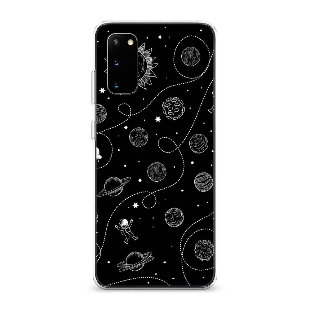 

Чехол Awog на Samsung Galaxy S20 "В невесомости", Разноцветный, 29250-4
