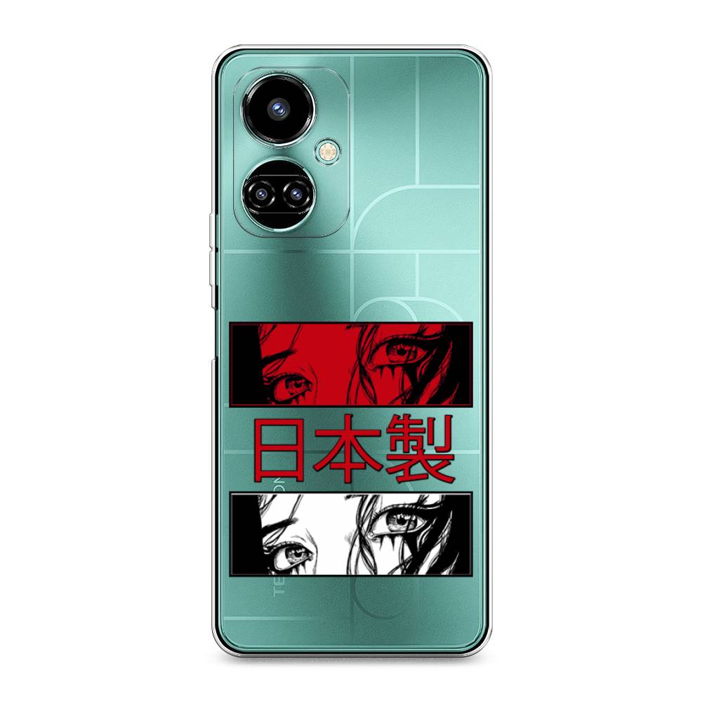 

Силиконовый чехол "Аниме глаза манга" на Tecno Camon 19 Pro 4G, Прозрачный, 302250-1