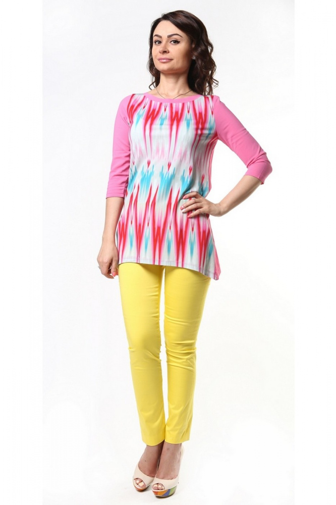 

Лонгслив женский Who's who 151B22014 розовый S, 151B22014