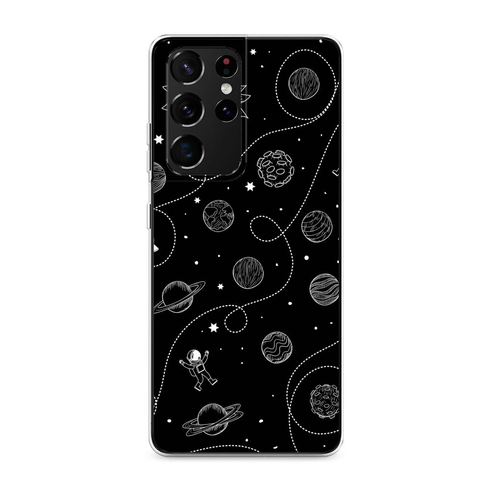 

Чехол Awog на Samsung Galaxy S21 Ultra / Самсунг S21 Ultra "В невесомости", Разноцветный, 2102250-4