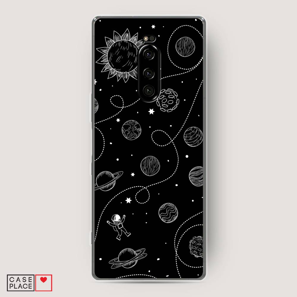 

Чехол Awog на Sony Xperia 1/XZ4 "В невесомости", Разноцветный, 54250-4