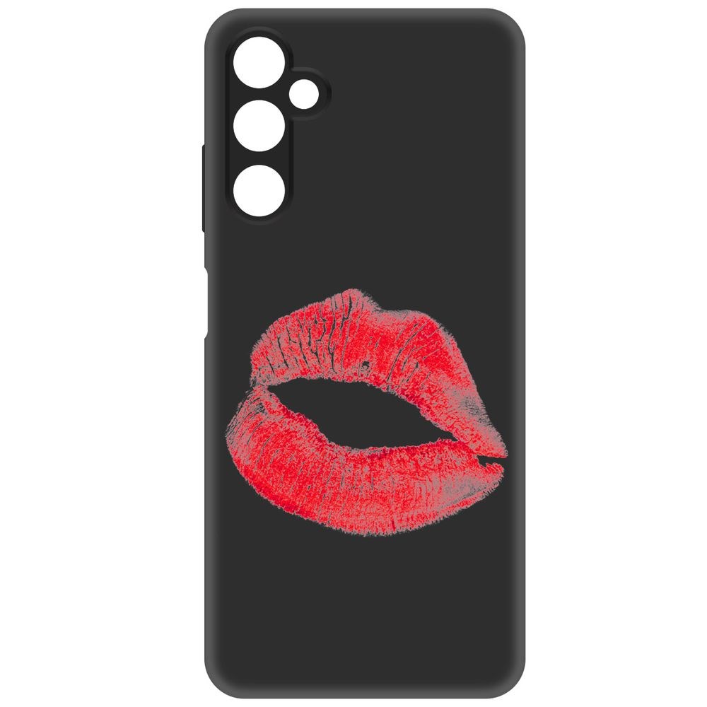 

Чехол-накладка Krutoff Soft Case След помады для Samsung Galaxy A05s черный
