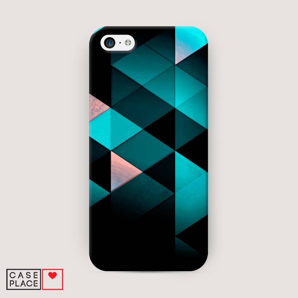 

Пластиковый чехол "Геометрия 16" на Apple iPhone 5C, 10220-2
