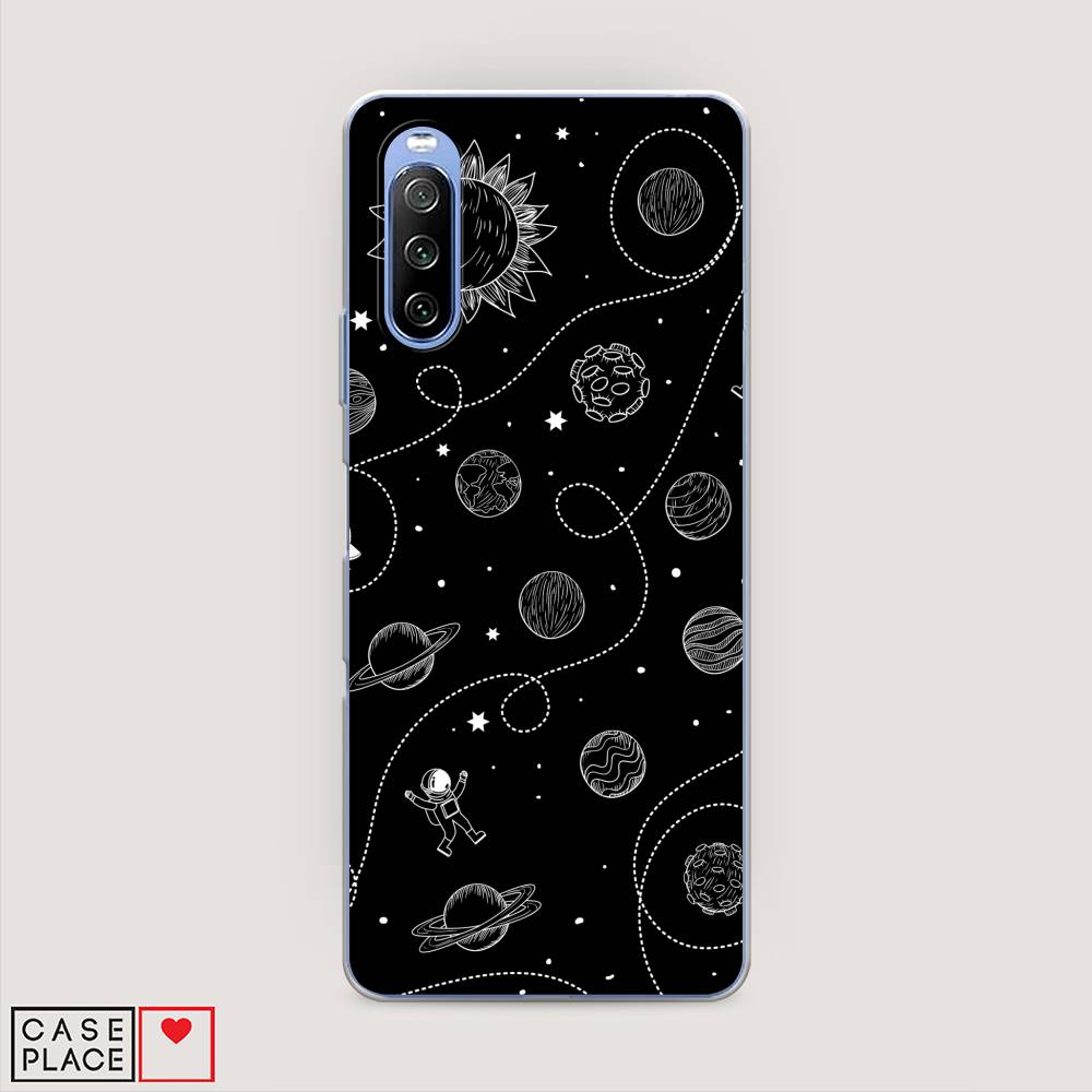 

Чехол Awog на Sony Xperia 10 III "В невесомости", Разноцветный, 54950-4