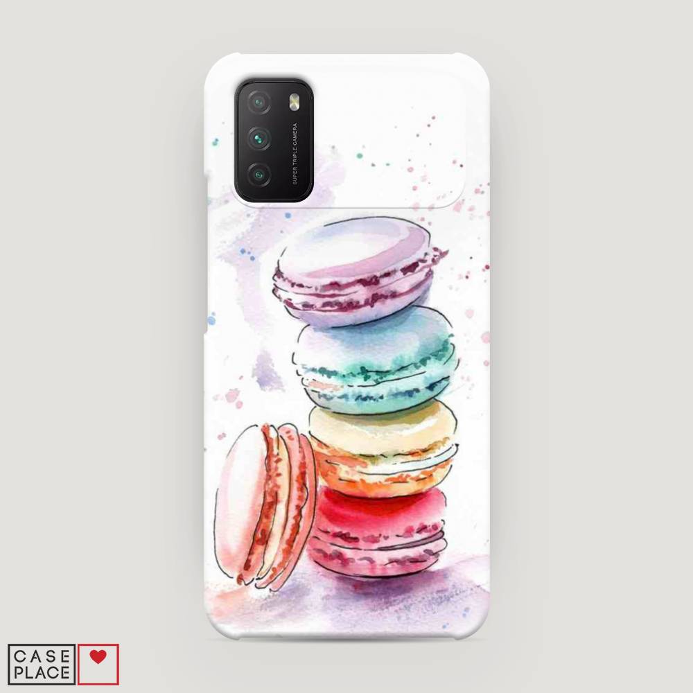

Пластиковый чехол "Пирамидка макарони 2" на Xiaomi Poco M3, 39520-7
