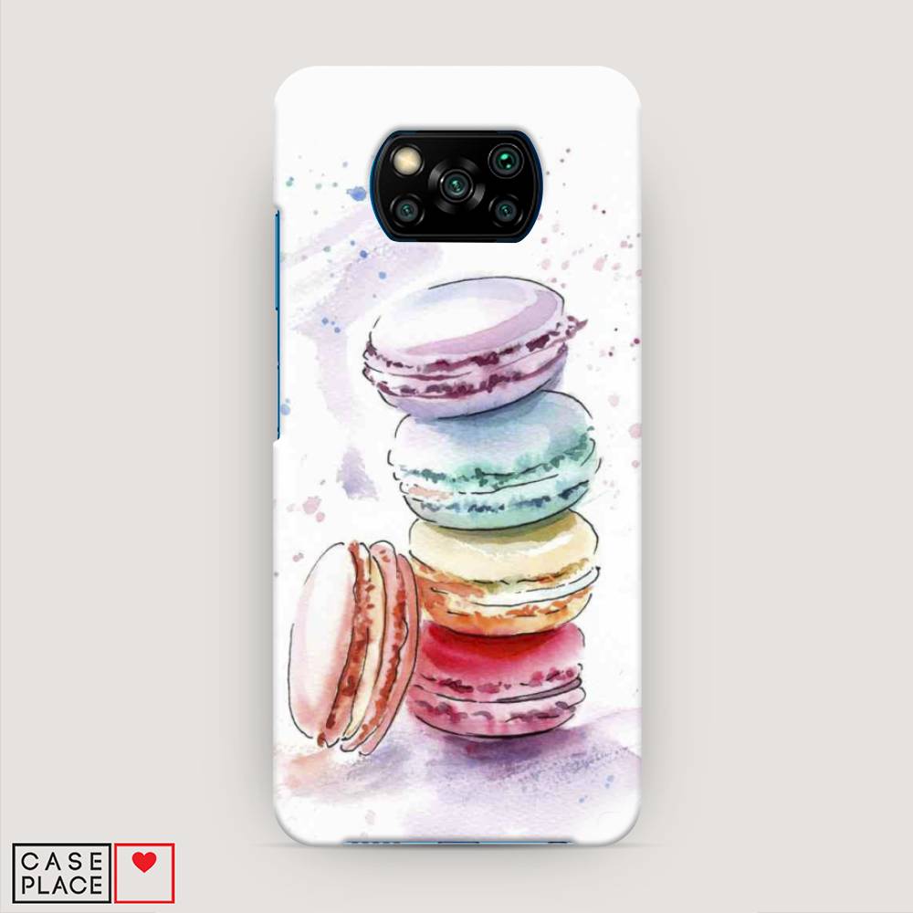 

Пластиковый чехол "Пирамидка макарони 2" на Xiaomi Poco X3 NFC, 39220-7