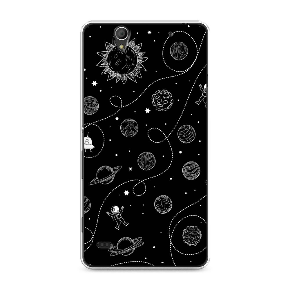 

Чехол Awog на Sony Xperia C4 "В невесомости", Разноцветный, 52650-4