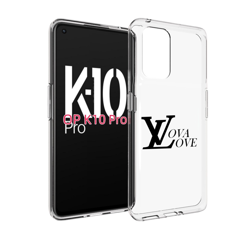 

Чехол MyPads Лова-лове для OPPO K10 Pro, Прозрачный, Tocco