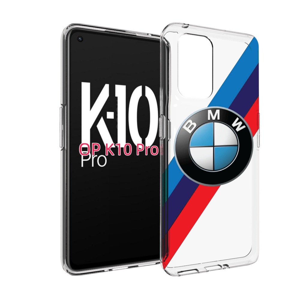 

Чехол MyPads Лого-BMW мужской для OPPO K10 Pro, Прозрачный, Tocco