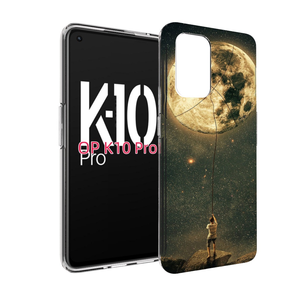 

Чехол MyPads Луна-светит для OPPO K10 Pro, Прозрачный, Tocco