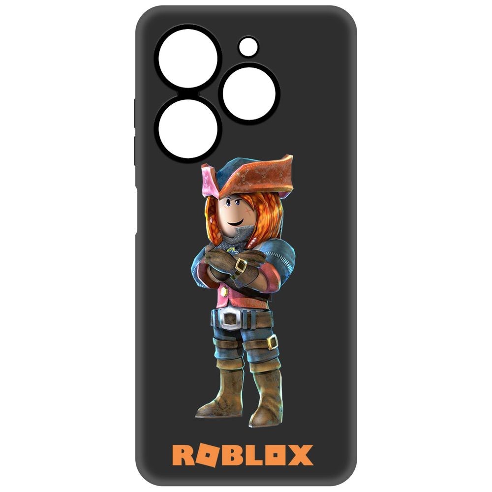 

Чехол-накладка Krutoff Soft Case Roblox-Эзебель для Tecno Spark Go 2024 черный