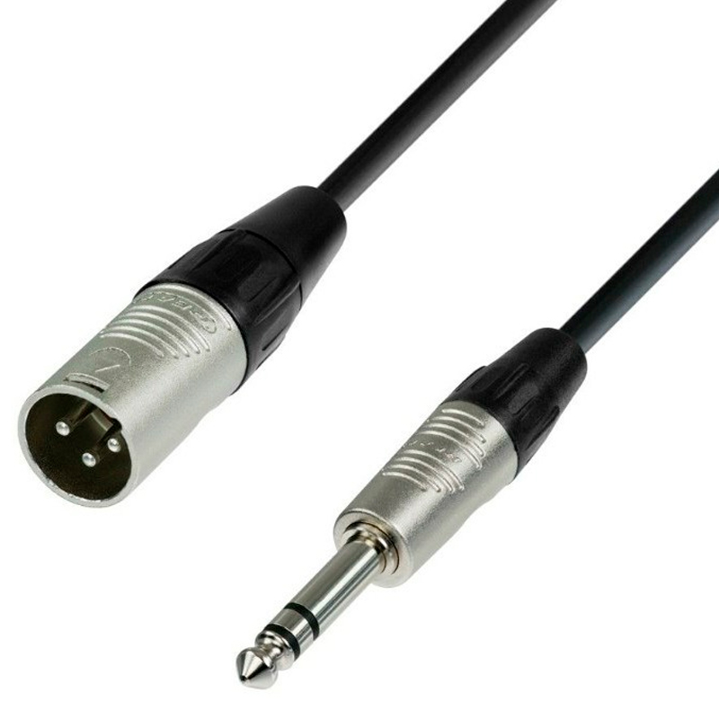 Кабель аудио 1xJack - 1xXLR Adam Hall K4 BMV 0150 1.5m