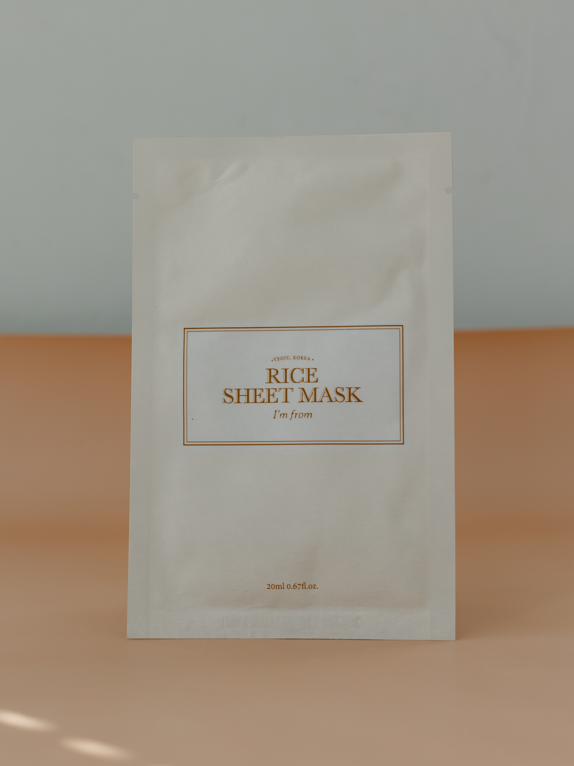 Питательная тканевая маска основе экстракта риса гоами Im from Rice Sheet Mask 20мл