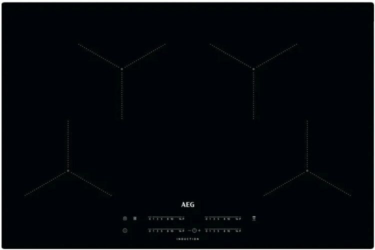 

Встраиваемая варочная панель индукционная AEG IKB84431IB черный, IKB84431IB