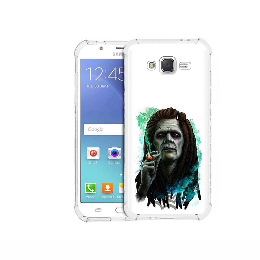 

Чехол MyPads Tocco для Samsung Galaxy J5 (2015) зеленый мужчина с сигаретой, Прозрачный, Tocco