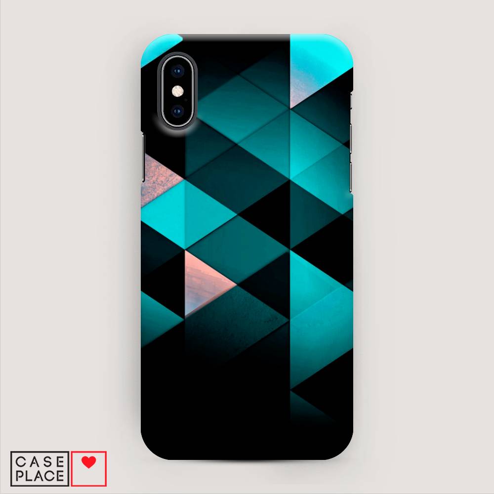 

Пластиковый чехол "Геометрия 16" на Apple iPhone X (10), 11020-2
