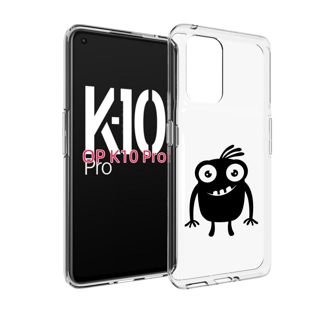 

Чехол MyPads Масяня для OPPO K10 Pro, Прозрачный, Tocco