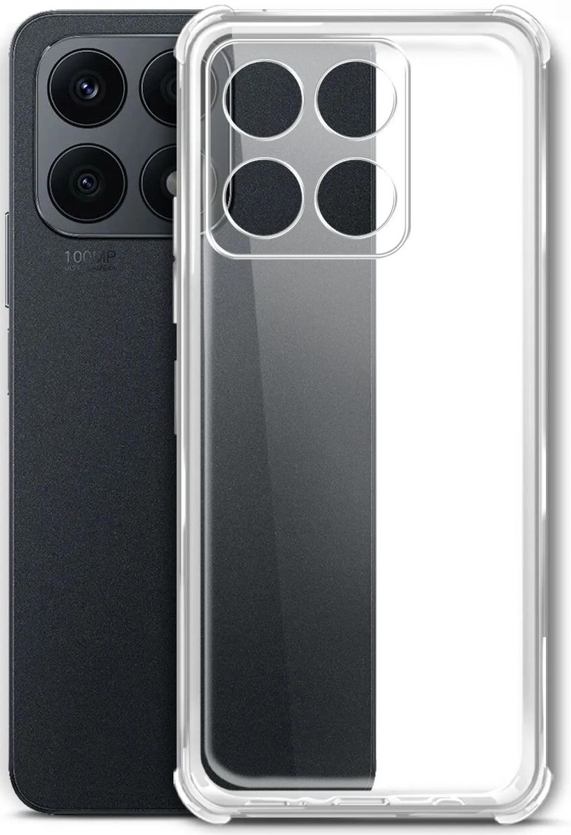 

Чехол клип-кейс BORASCO 72472, для Honor X6a, противоударный, прозрачный, Чехол (клип-кейс) BORASCO 72472, для Honor X6a, противоударный, прозрачный