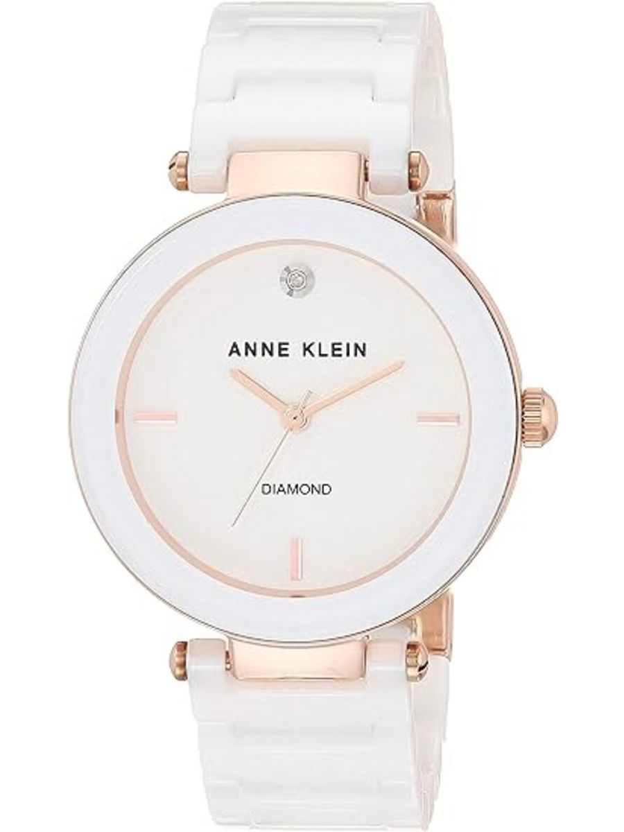 Наручные часы женские Anne Klein AK/1018RGWT белые