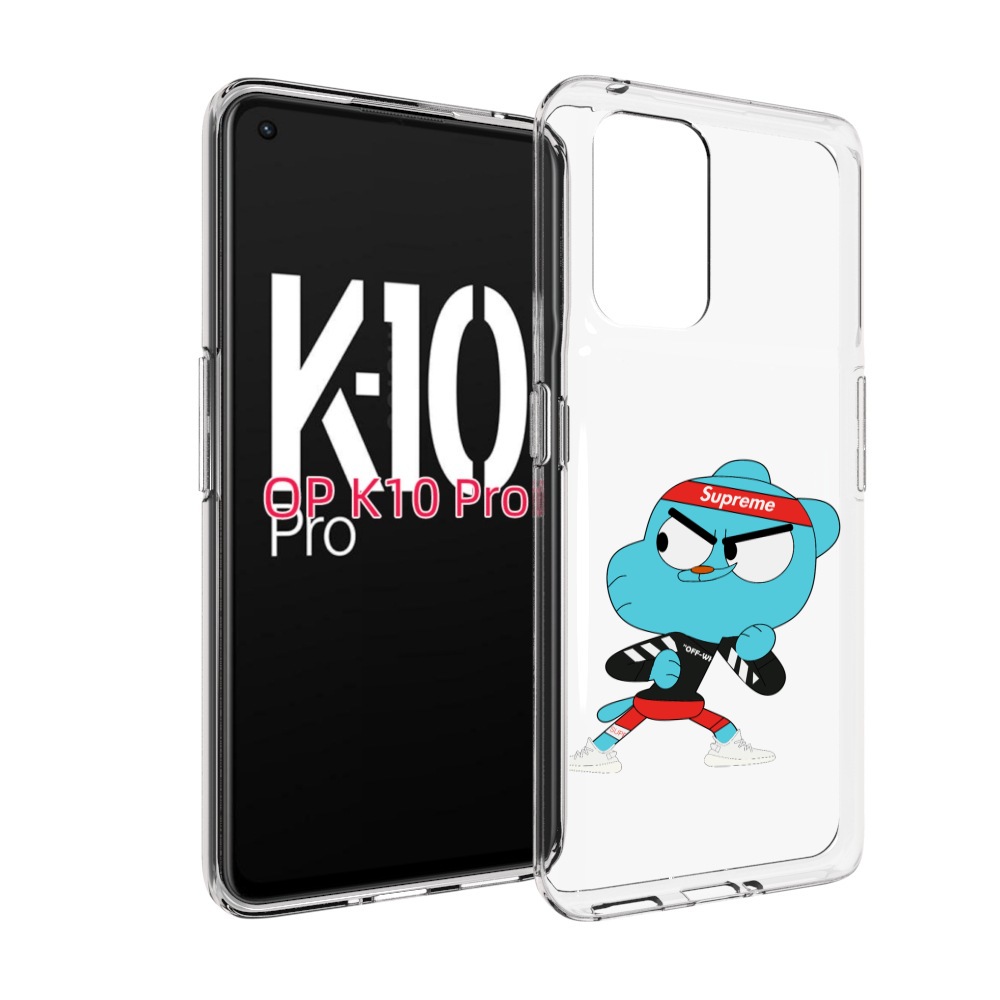 

Чехол MyPads Модный-Гамбол для OPPO K10 Pro, Прозрачный, Tocco