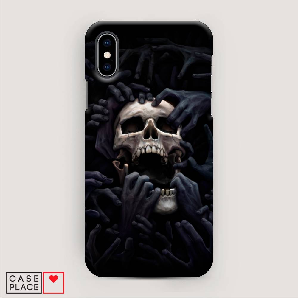 

Пластиковый чехол "Череп 29" на Apple iPhone X (10), 11020-7