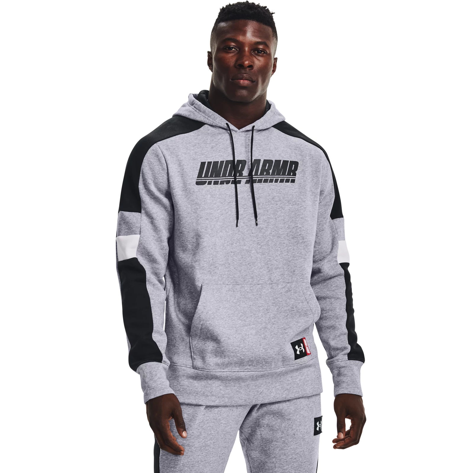 

Худи мужское Under Armour 1366528-011 серое 50-52 RU, 1366528-011