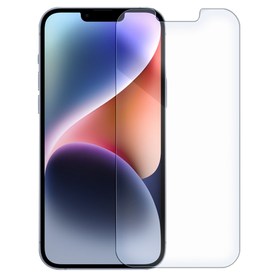 

Стекло защитное гибридное Krutoff для iPhone 14 Plus