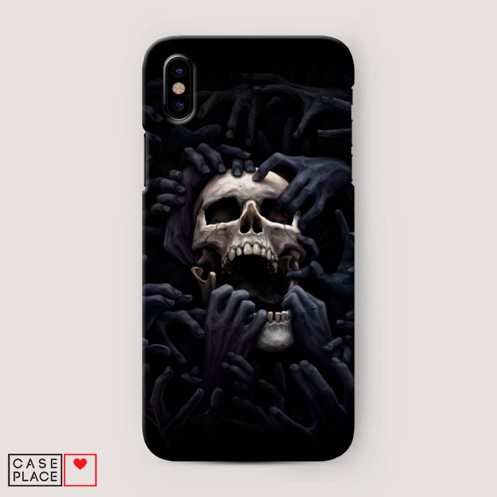

Пластиковый чехол "Череп 29" на Apple iPhone XS Max (10S Max), 11920-7