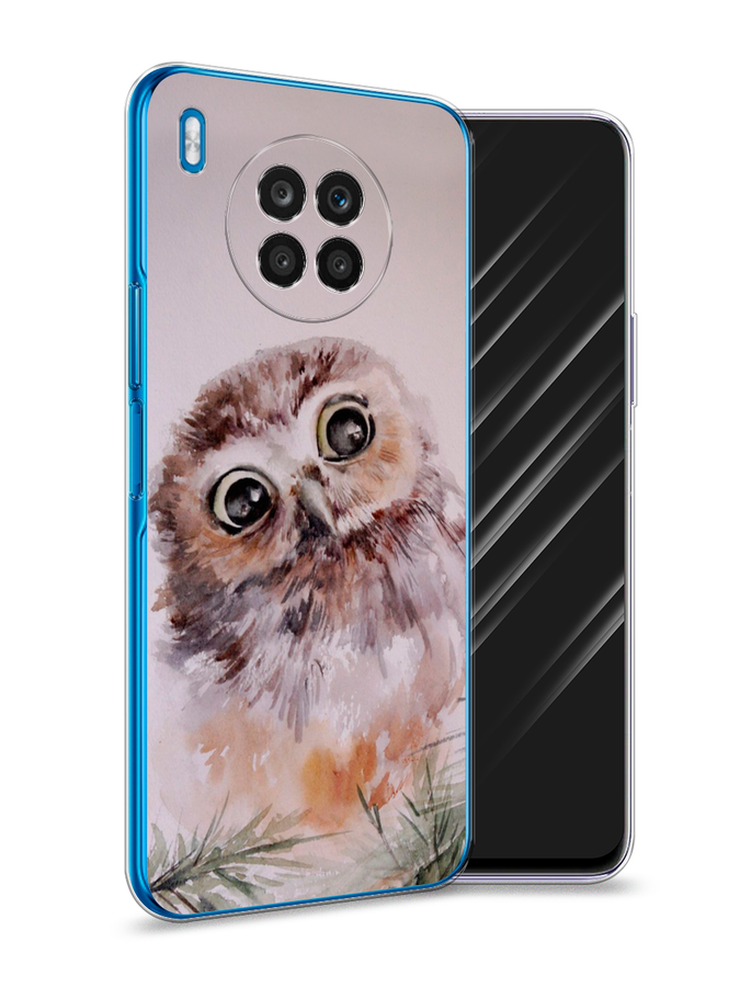 

Чехол Awog на Huawei Nova 8i "Сова на розовом", Разноцветный, 6106350-1