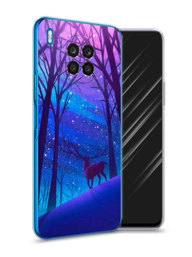 

Чехол Awog на Huawei Nova 8i "Северный олень", Разноцветный, 6106350-2