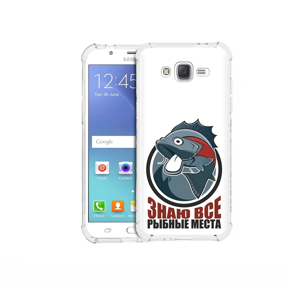 

Чехол MyPads Tocco для Samsung Galaxy J5 (2015) знаю все рыбные места (PT15272.579.367), Прозрачный, Tocco