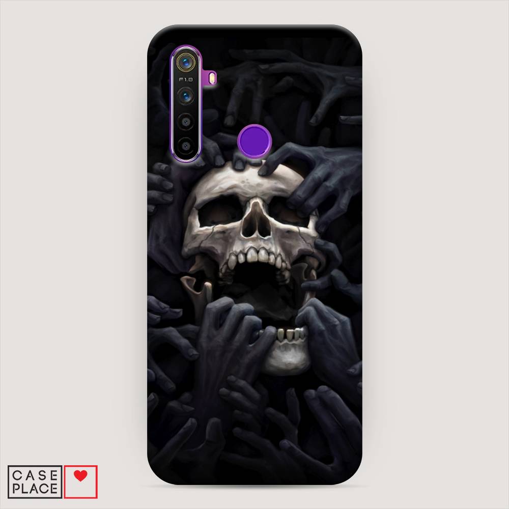 

Пластиковый чехол "Череп 29" на Realme 5, 251520-7
