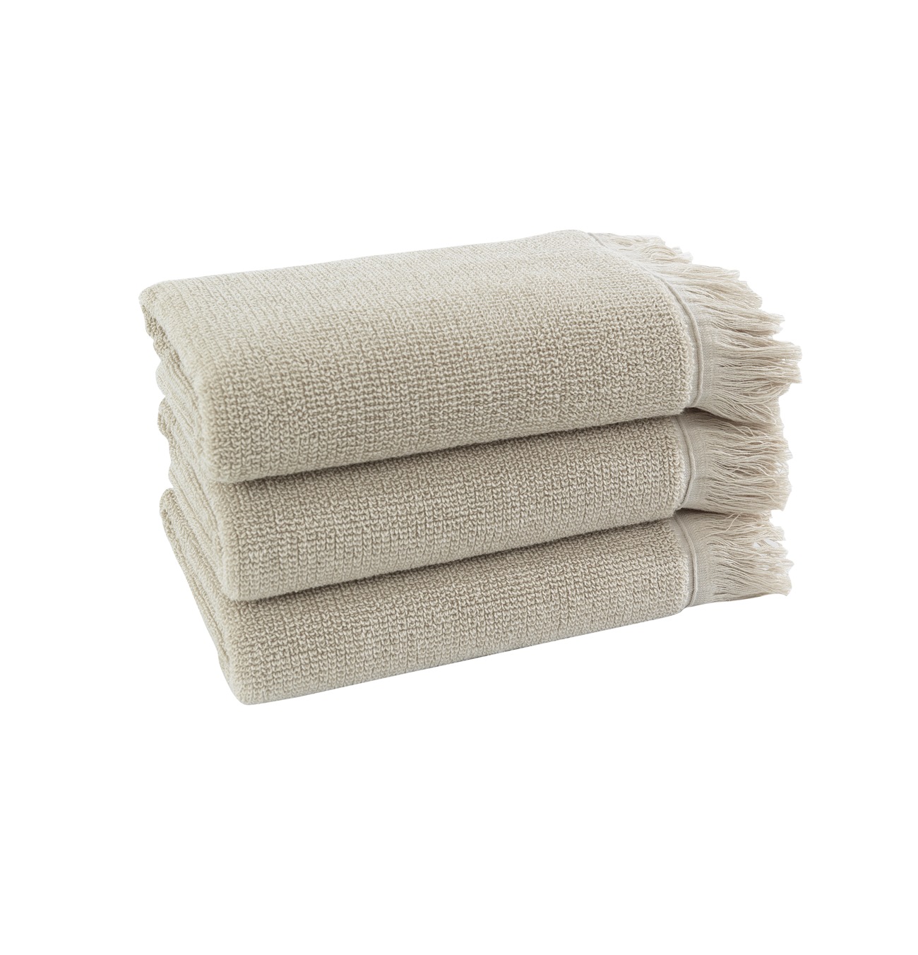 

Soft cotton 1010G10082170 Полотенце Soft cotton FRINGE бежевый 50X100