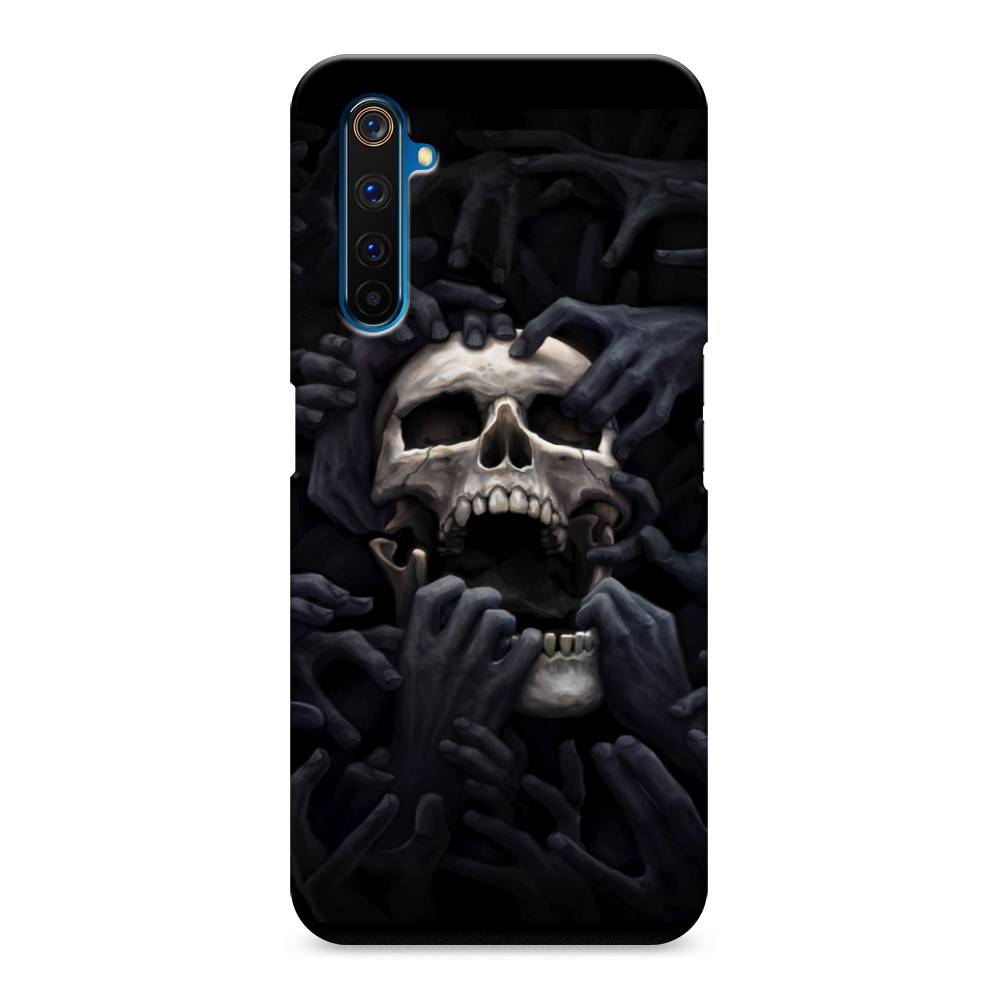 

Пластиковый чехол "Череп 29" на Realme 6 Pro, 252820-7