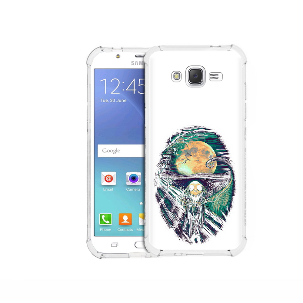 

Чехол MyPads Tocco для Samsung Galaxy J5 (2015) зубастое существо абстракция, Прозрачный, Tocco