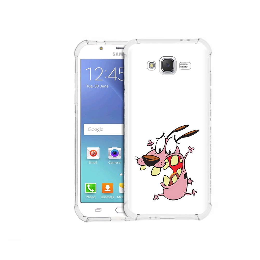 

Чехол MyPads Tocco для Samsung Galaxy J5 (2015) зубастый бобик (PT15272.579.371), Прозрачный, Tocco